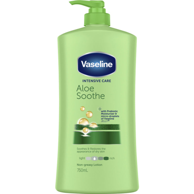 Vaseline Aloe Fresh Hydrating Lotion 750 ml