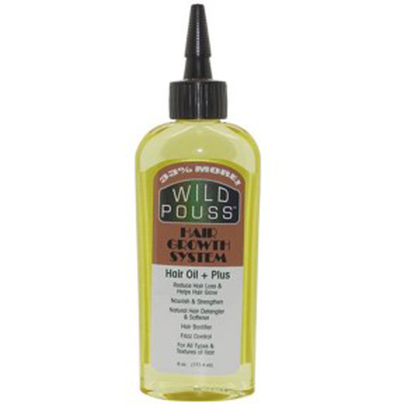 Wild Pouss Growth Oil Plus 6 Oz.