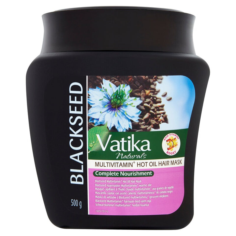 Vatika Blackseed Multivitamin + Hot Oil Hair Mask 500g