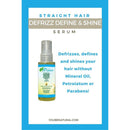 You Be-Natural Defrizz Define & Shine Serum 2 oz