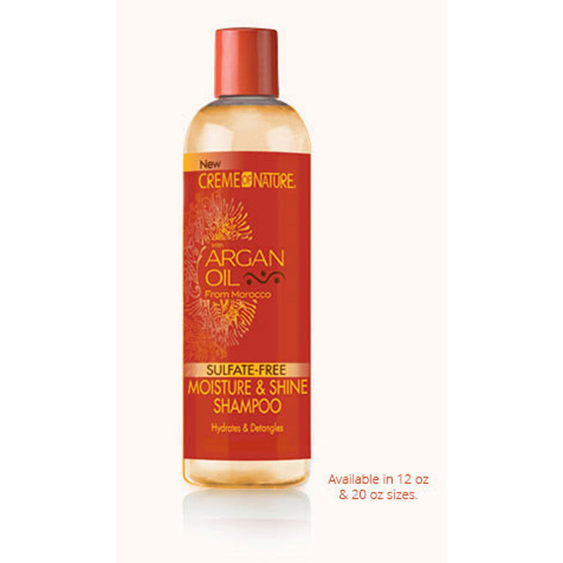 Creme Of Nature Argan Oil Moist.&Shine Shamp. 20 Oz.