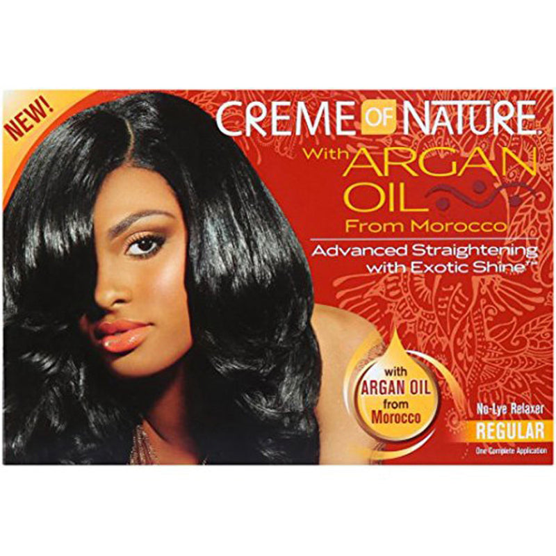Creme Of Nature Argan Oil Relaxer Kit Reg.