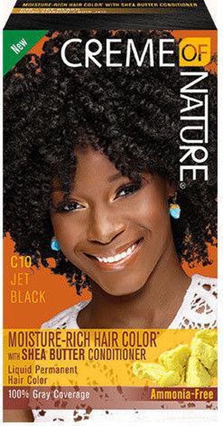 Creme Of Nature C10 Jet Black Hair Color