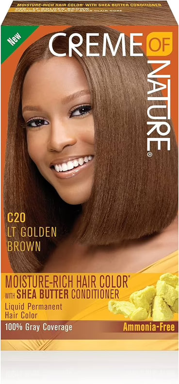 Creme Of Nature C20 LT Golden Brown Hair Color