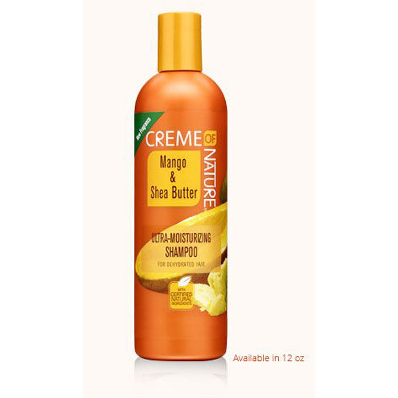 Creme Of Nature Mango & Shea Butter Ultra Moisturizing Shampoo 12 Oz.
