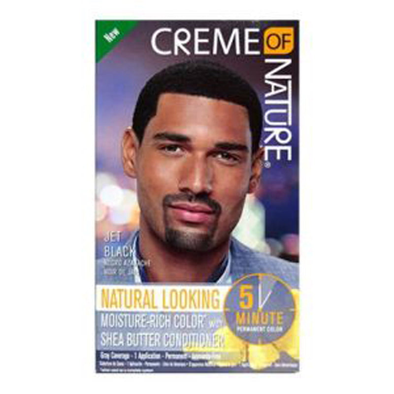 Creme Of Nature Mens Liquid Colour - Jet Black