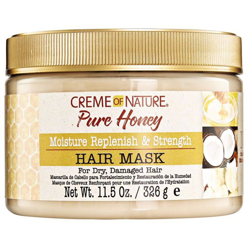 Creme Of Nature Pure Honey Moist repl. & Strenght Hair Mask 11,5 Oz.