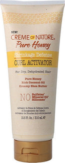 Creme Of Nature Pure Honey Shrinkage Defense Curl Activator 10.5oz