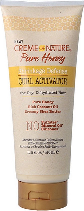 Creme Of Nature Pure Honey Shrinkage Defense Curl Activator 10.5oz