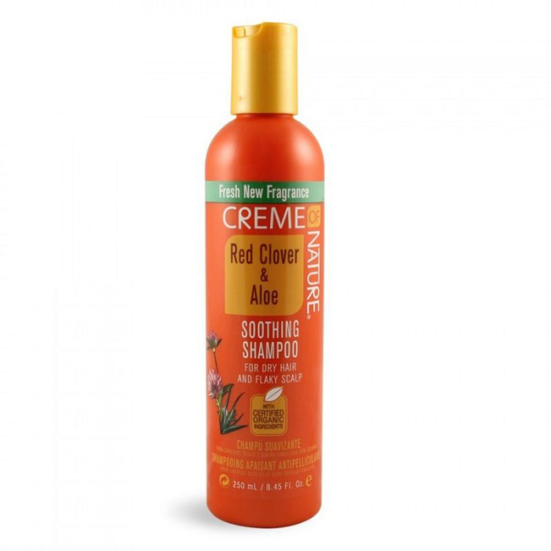 Creme Of Nature Red Clover & Aloe Scalp Relief Shampoo 8.45 Oz.