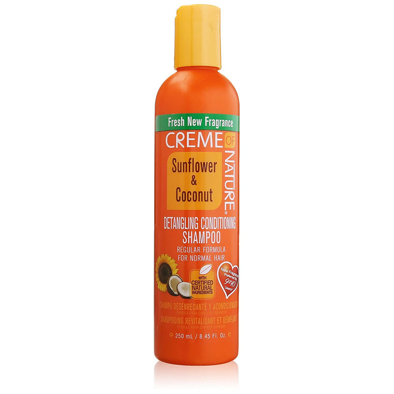 Creme Of Nature Sunflower & Coco. Detangling Shampoo 8.45 Oz.