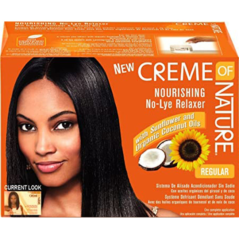 Creme Of Nature Sunflower & Coco. Relaxer Kit Regular