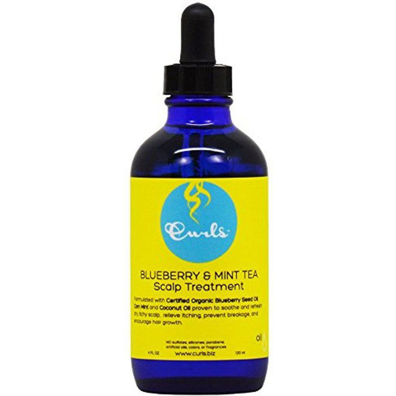 Curls Blueberry & Mint Tea Treat. Oil 4oz