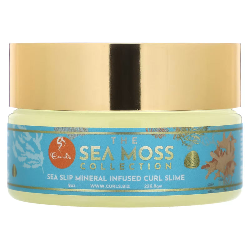 Curls The Sea Moss Collection Sea Slip Mineral Infused Curl Slime 8oz