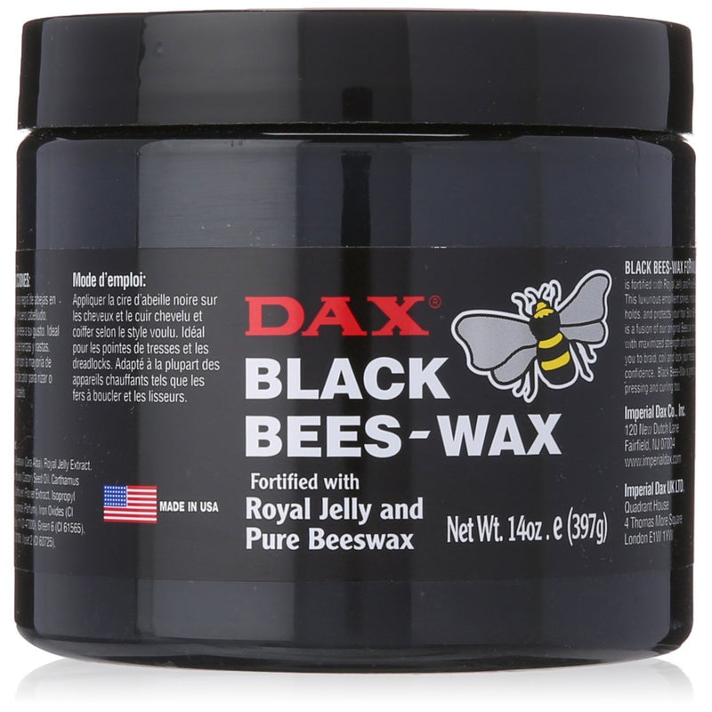 Dax Black Beeswax 14 Oz.