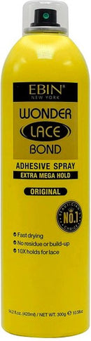 EBIN Wonder Lace Bond Adhesive Spray Extra Mega Hold Original 6oz