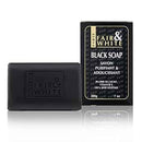 Fair & White Black Soap Savon Purifiant & Adoucissant 200g