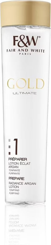 Fair & White Gold Ultimate 1 Prepare Radiance Argan Lotion 200ml