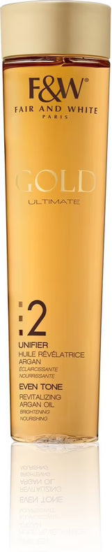 Fair & White Gold Ultimate 2 Even Tone Revitalizing Argan Oil 200ml