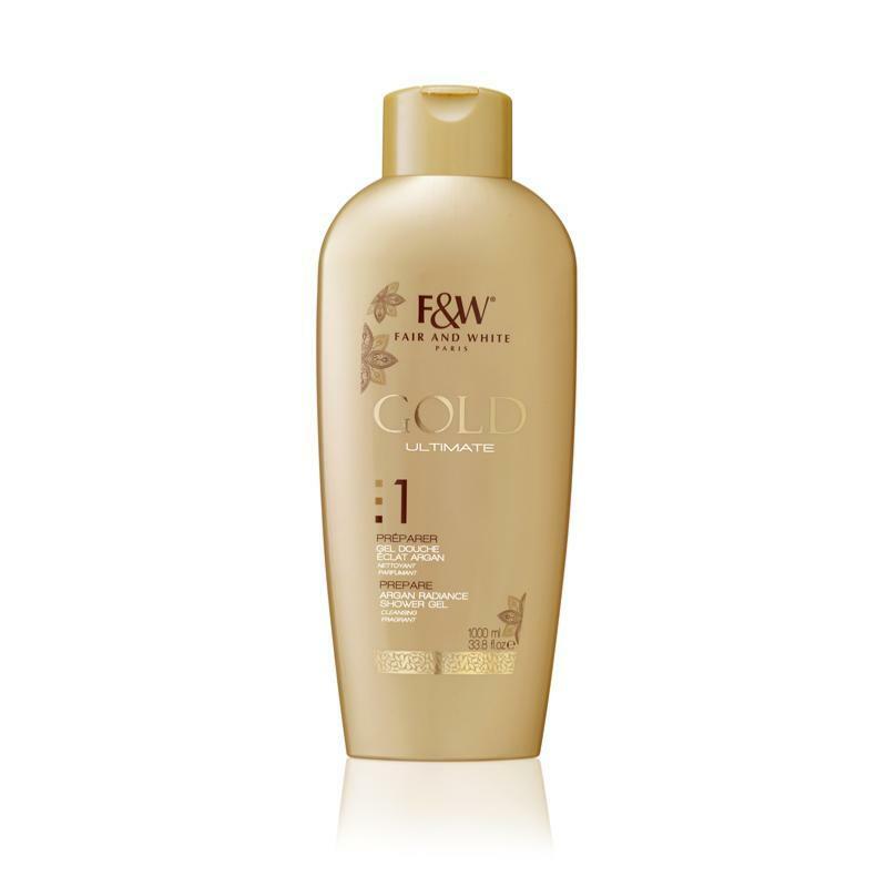 Fair & White Paris Gold Ultimate 1 Prepare Shower Gel 1000ml