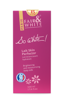 Fair & White So White Lait Skin Perfector Brightening &  Moisturizing Body  Milk 17.6oz