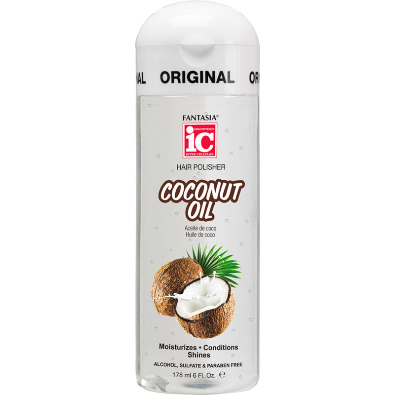 Fantasia IC Hair Polisher Coconut Oil 6 Oz.