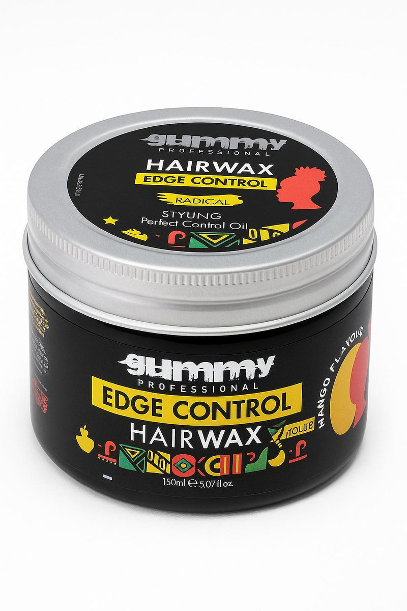 Gummy Professional Hair Wax Edge Control with Olive Oil 5.07oz