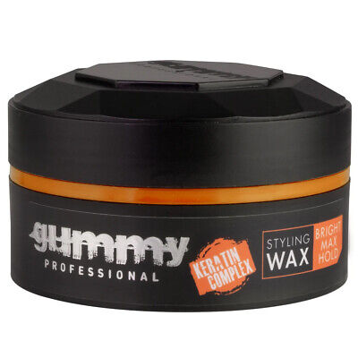 Gummy Professional Keratin Complex Styling Wax Bright Max Hold 5.07oz