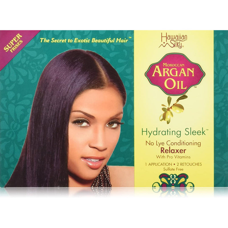 Hawaiian Silky A/O Relaxer Kit Super
