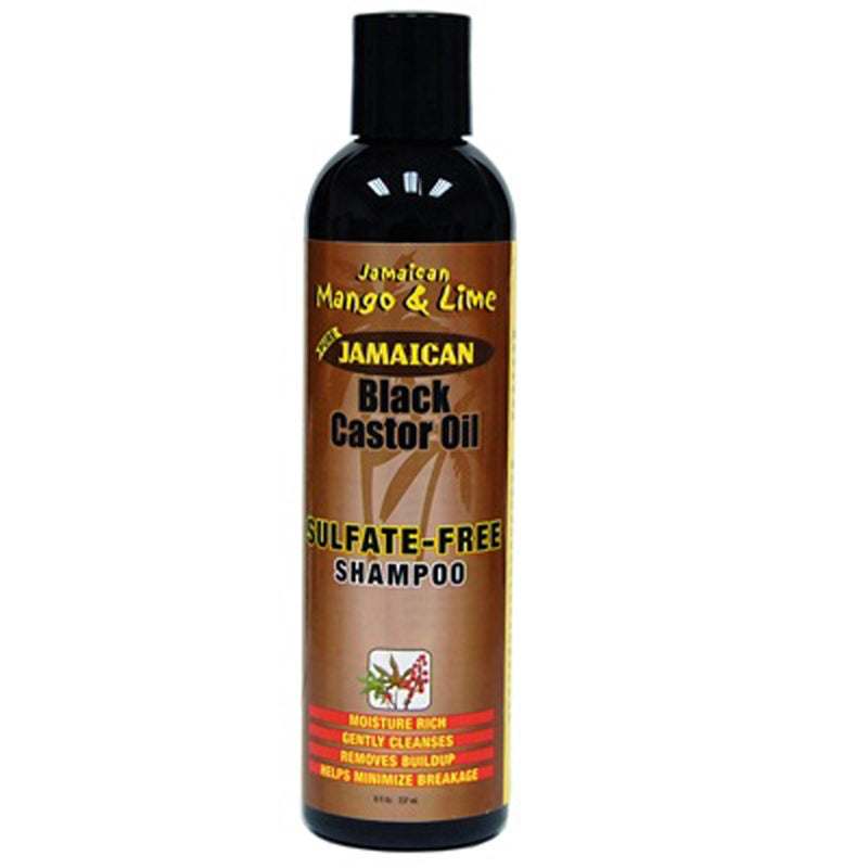 Jamaican Mango & Lime Castor Sulfate Free Shampoo 8 Oz.