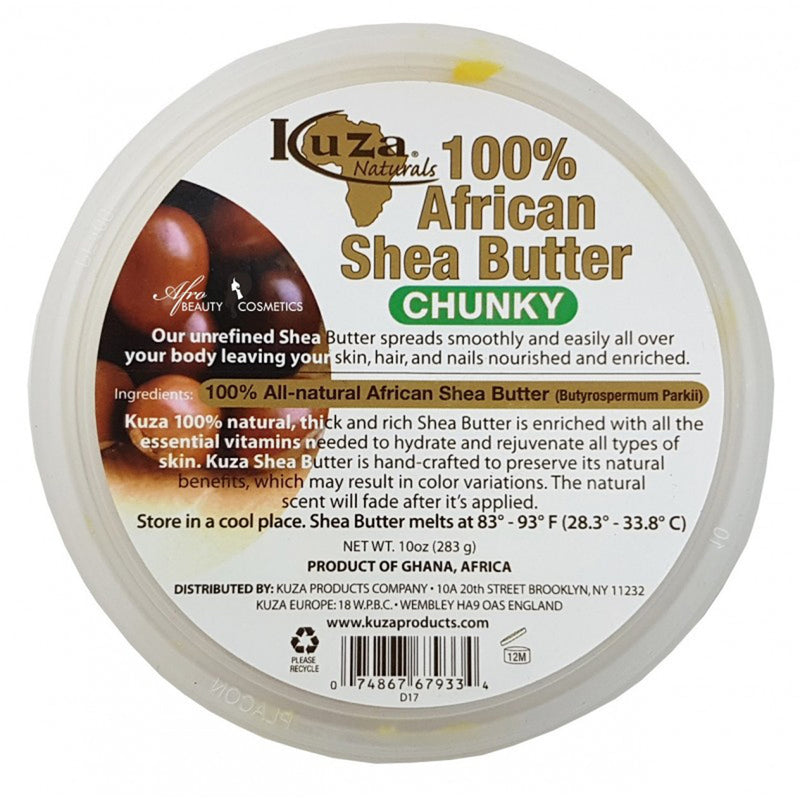 Kuza Shea Butter Chunky White 10oz