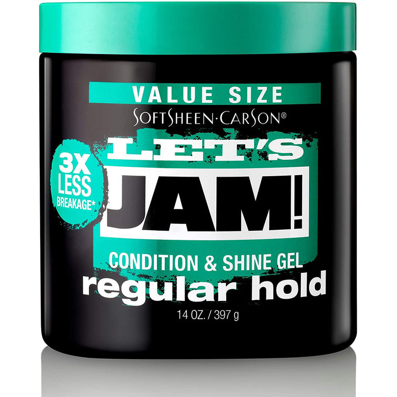 Lets Jam Shining & Cond. Gel 14 Oz Regular Hold