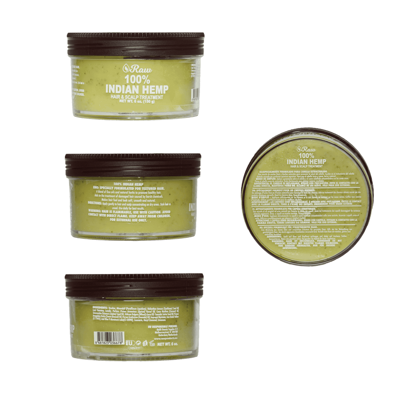 Raw 100% Indian Hemp Hair & Sclap Treatment 6oz