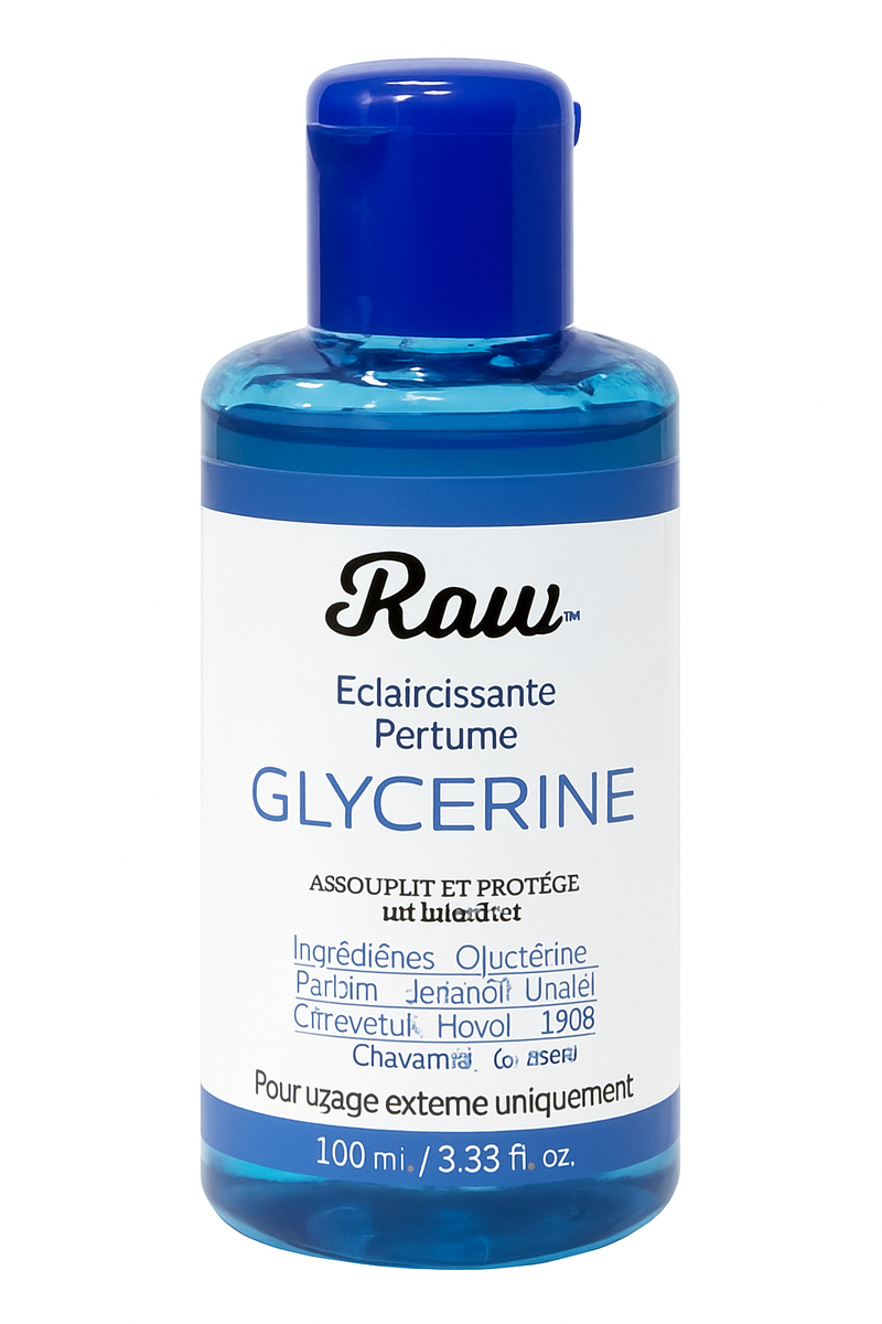 Raw Eclaircissante Perfume Glycerine Blue 100ml