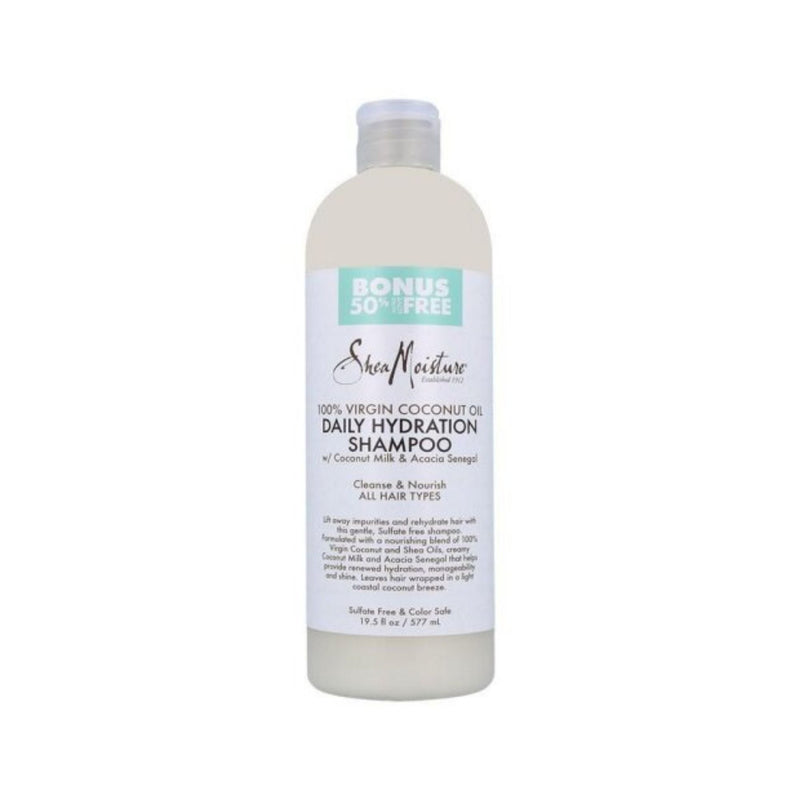 Shea Moisture 100%  Virgin Cocount Oil Daily Hydration Shampoo 19.5oz