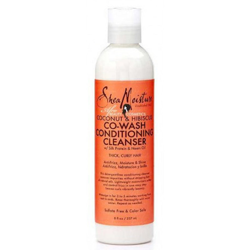 Shea Moisture Coco. & Hibiscus Co-Wash Cond. Cleanser 8 Oz.