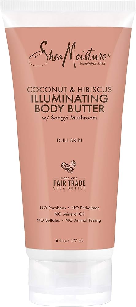 Shea Moisture Cococnut & Hibiscus Illuminating Body Butter 6oz