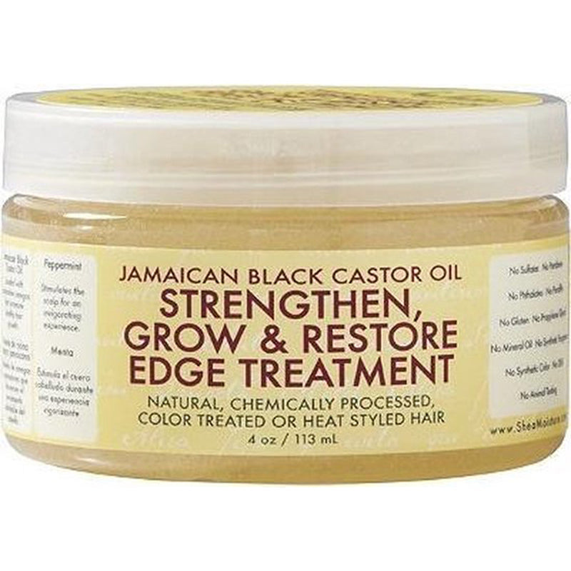 Shea Moisture JB Castor Oil Str. Gr& Rest. Edge Trm. 4 Oz.