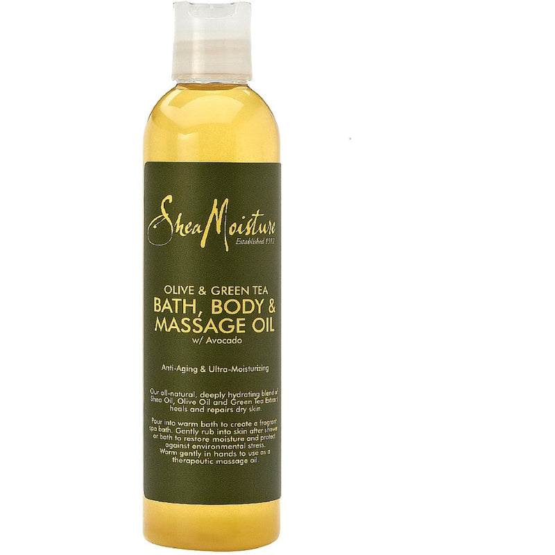 Shea Moisture Olive & Green Tea Body Massage Oil 8oz