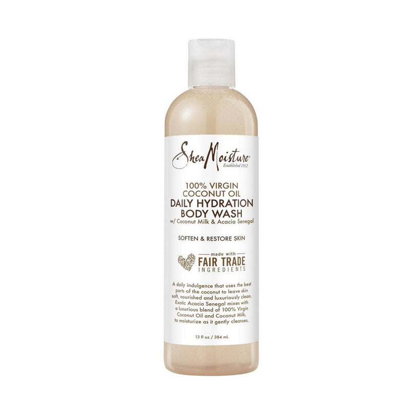 Shea Moisture Virgin Coco Daily Hydr. Body Wash 13 Oz.