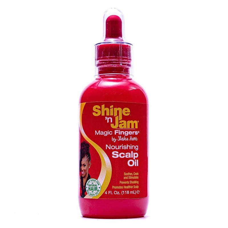 Shine'n Jam Magic Fingers Nourishing Scalp Oil 4oz
