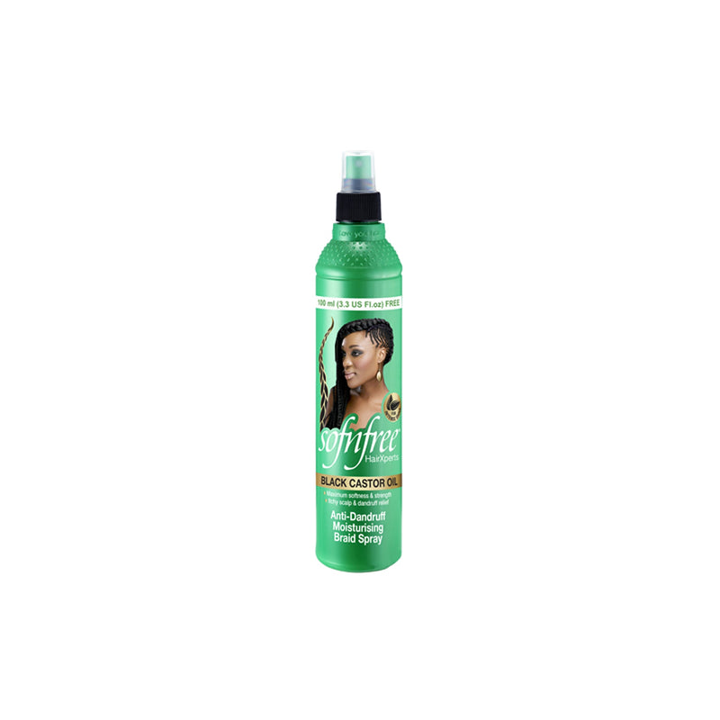 Sofn'Free Black Castor Oil Anti Dandruff Moist. Spray 350ml