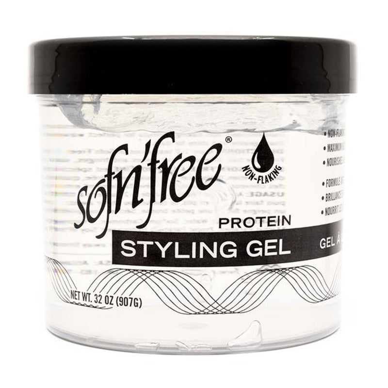 Sofn'Free Clear Styling Gel 16 Oz.
