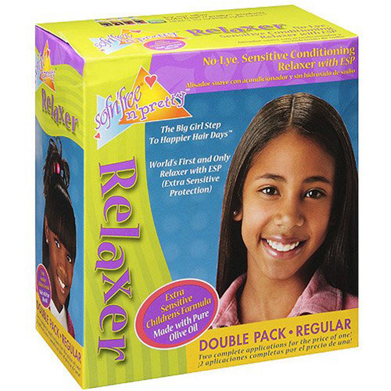 Sofn'Free Pretty Relaxer Kit Twin Regular