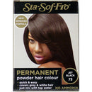 Sta-Sof-Fro Powder Hair Color Permanent Jet Black 73