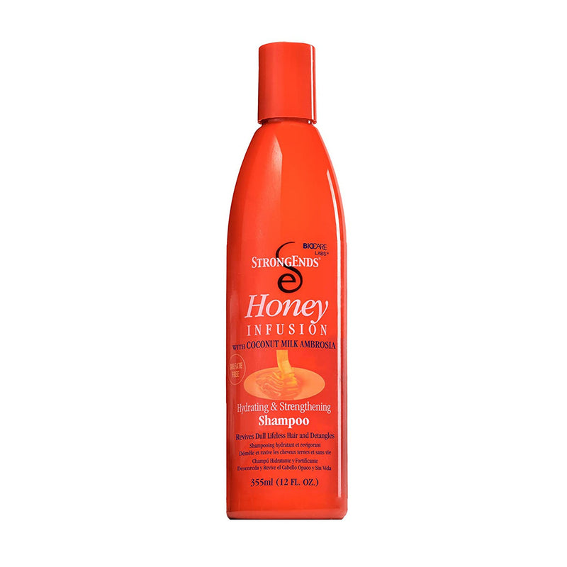 Strong Ends W/Honey Hydr. Shampoo 12 oz.