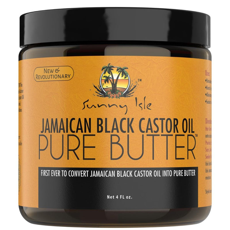 Sunny Isle Jamaican Black Castor Oil Pure Butter 4oz