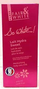 Fair & White So White Lait Hydra Sweet Moisturizing Body Care Milk 17.6oz