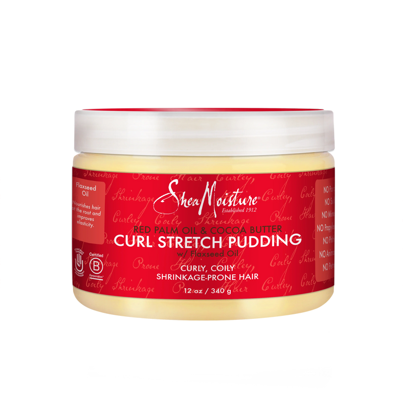 Shea Moisture Red Palm Oil & Cocoa Butter Curl Stretch Pudding 12oz