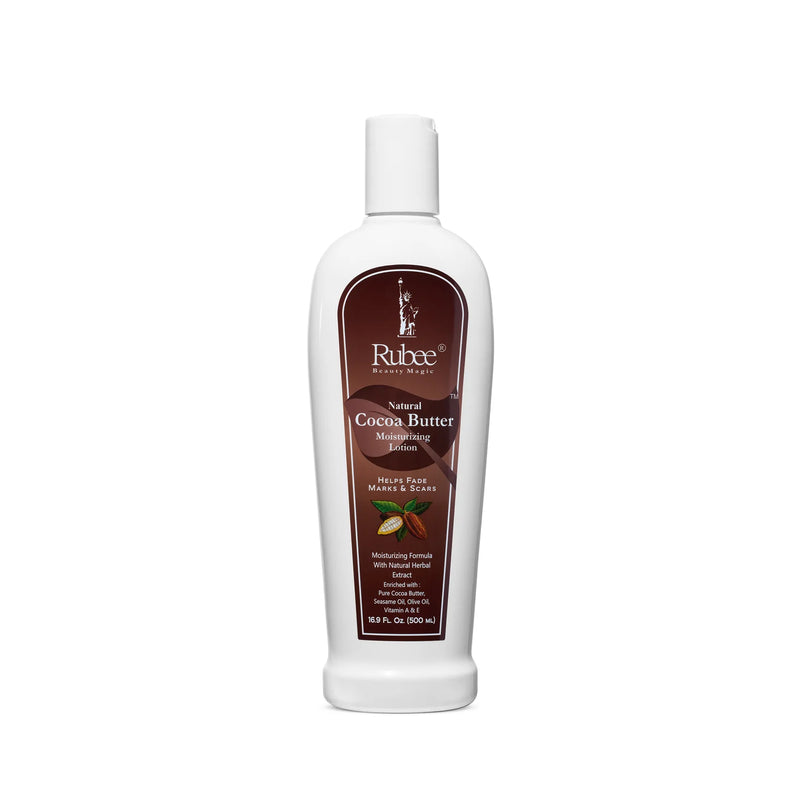 Rubee Natural Cocoa Butter Moisturizing Lotion 16.9oz